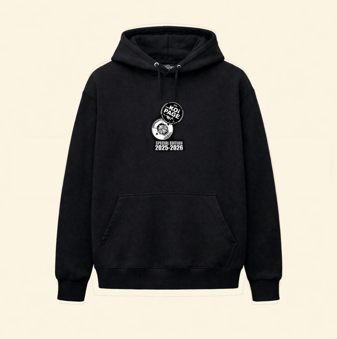 Special Edition “Kitsune no Koi” Hoodie - Zwart